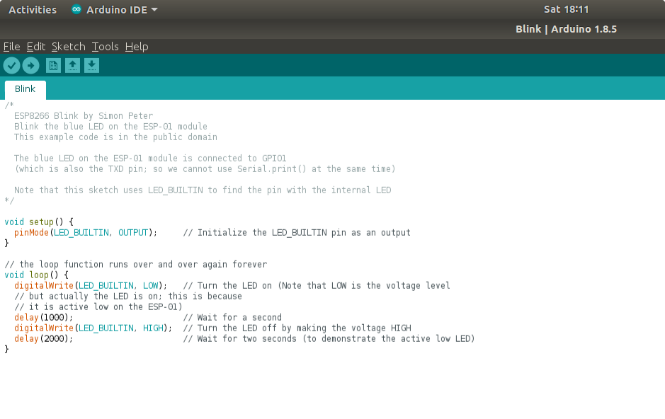 NodeMCU Programming using Arduino IDE